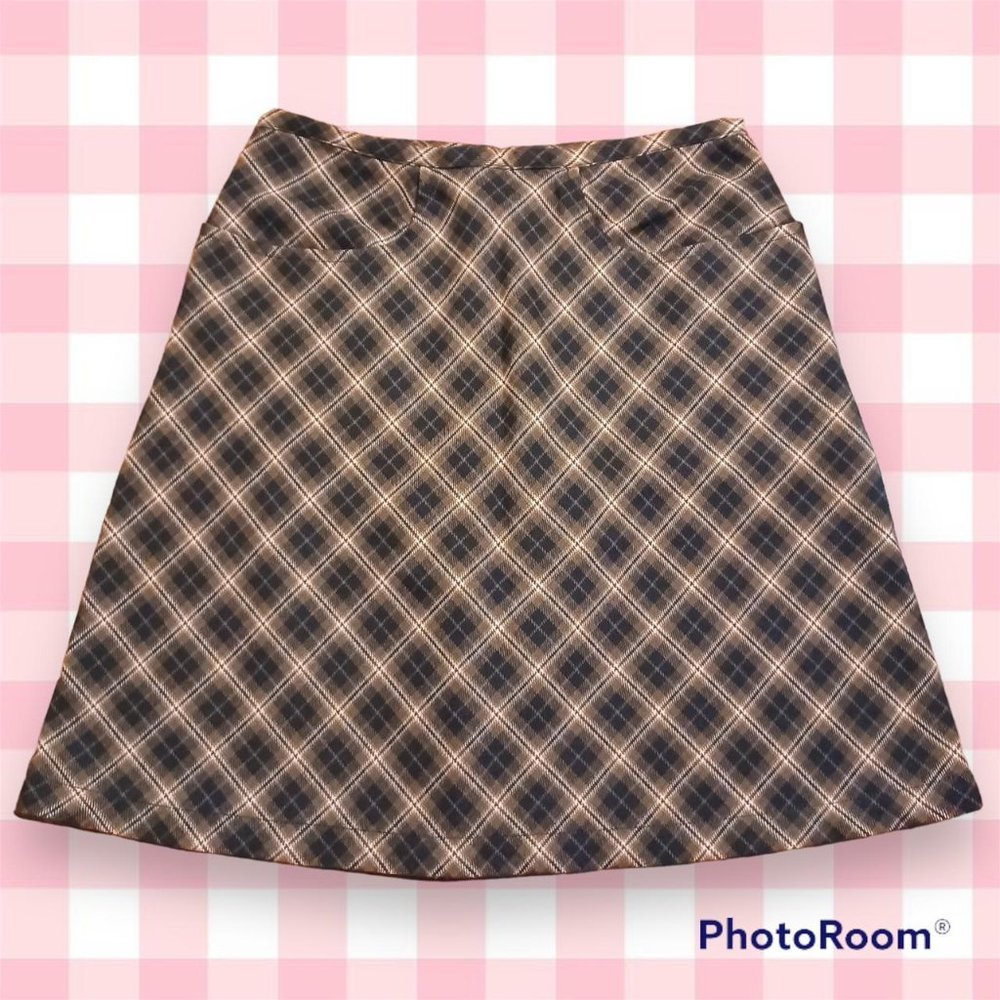 american eagle plaid mini skirt